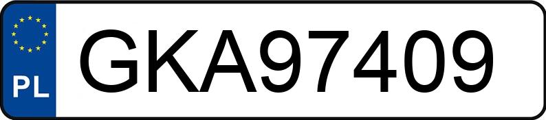Numer rejestracyjny GKA 97409 posiada DACIA DUSTER - GKA97409