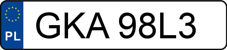 Numer rejestracyjny GKA 98L3 posiada SCANIA 114/380 L E3 18.0t R114 LA 4x2 NA380 - GKA98L3