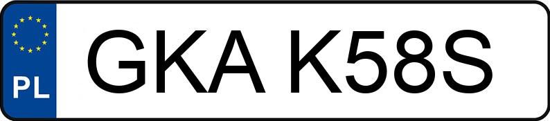Numer rejestracyjny GKA K58S posiada APRILIA Enduro do 600 ccm SX 125 - GKAK58S Numer rejestracyjny GKA K58S posiada APRILIA Enduro do 600 ccm SX 125 - GKAK58S