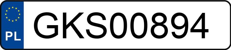 Numer rejestracyjny GKS 00894 posiada VOLKSWAGEN PASSAT - GKS00894 Numer rejestracyjny GKS 00894 posiada VOLKSWAGEN PASSAT - GKS00894