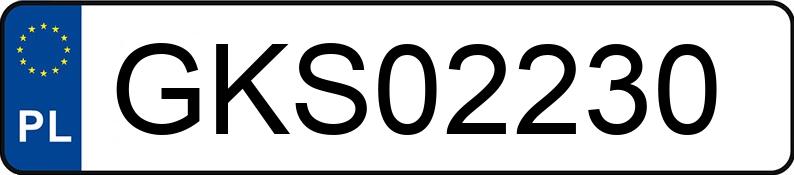 Numer rejestracyjny GKS 02230 posiada AUDI A4 - GKS02230