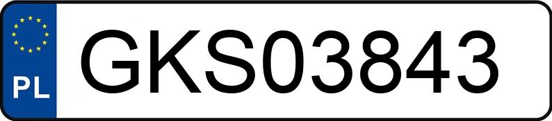 Numer rejestracyjny GKS 03843 posiada VOLKSWAGEN GOLF - GKS03843 Numer rejestracyjny GKS 03843 posiada VOLKSWAGEN GOLF - GKS03843