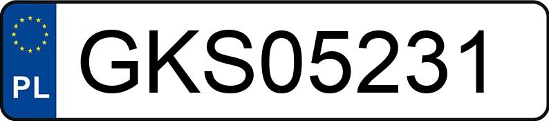 Numer rejestracyjny GKS 05231 posiada JEEP Cherokee V 2.0 MJD MR`14 E6 KL - GKS05231