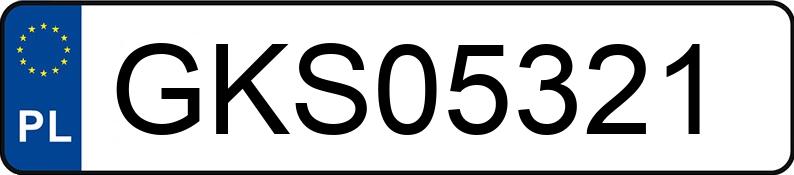 Numer rejestracyjny GKS 05321 posiada FORD C-Max Grand 2.0 TDCi MR`11 E5 - GKS05321