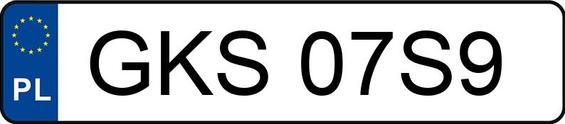 Mistrz parkowania w pojeździe o numerach GKS07S9