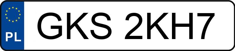 Numer rejestracyjny GKS 2KH7 posiada VOLKSWAGEN Golf IV 1.9 TDI MR`97 Highline - GKS2KH7