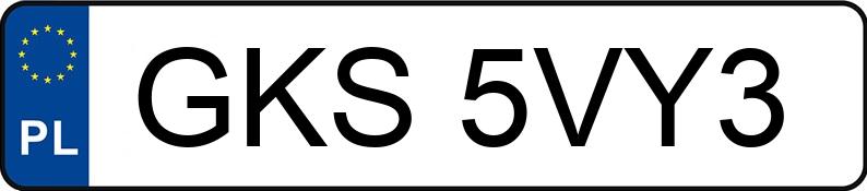 Numer rejestracyjny GKS 5VY3 posiada AUDI A4 - GKS5VY3