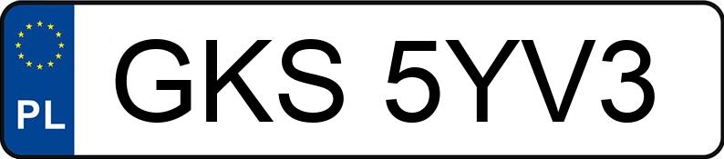 Numer rejestracyjny GKS 5YV3 posiada NEW HOLLAND T4.55S X1 - GKS5YV3