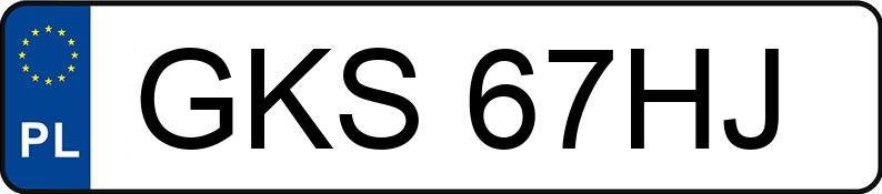 Numer rejestracyjny GKS 67HJ posiada VOLKSWAGEN - GKS67HJ Numer rejestracyjny GKS 67HJ posiada VOLKSWAGEN - GKS67HJ