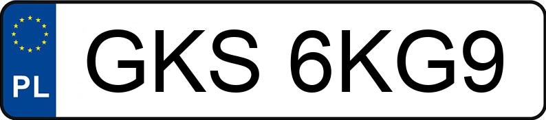 Numer rejestracyjny GKS 6KG9 posiada PEUGEOT 207 1.6 HDI MR`06 E4 Trendy 90 - GKS6KG9