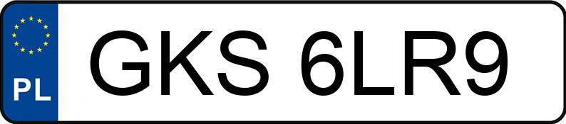 Numer rejestracyjny GKS 6LR9 posiada KIA NIRO - GKS6LR9