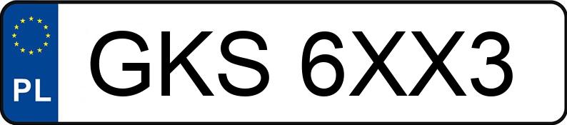 Numer rejestracyjny GKS 6XX3 posiada KIA Stonic 1.6 CRDi MR`17 E6d XL - GKS6XX3