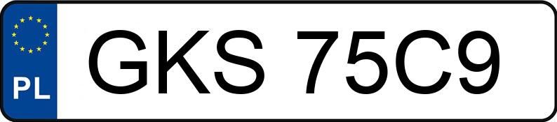 Numer rejestracyjny GKS 75C9 posiada VOLKSWAGEN GOLF - GKS75C9 Numer rejestracyjny GKS 75C9 posiada VOLKSWAGEN GOLF - GKS75C9