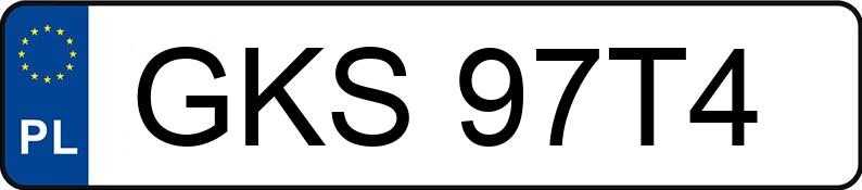 Numer rejestracyjny GKS 97T4 posiada VOLKSWAGEN Golf IV 1.6 MR`97 Comfortline - GKS97T4 Numer rejestracyjny GKS 97T4 posiada VOLKSWAGEN Golf IV 1.6 MR`97 Comfortline - GKS97T4