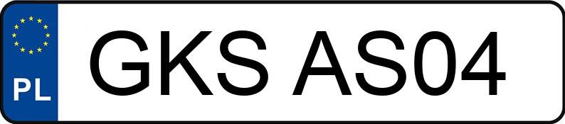 Numer rejestracyjny GKS AS04 posiada VOLKSWAGEN Sharan GP 2.0 TDI MR`05 E4 Trendline - GKSAS04