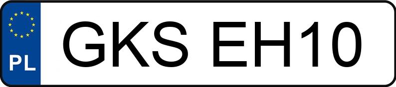 Numer rejestracyjny GKS EH10 posiada BMW 318 GT - GKSEH10