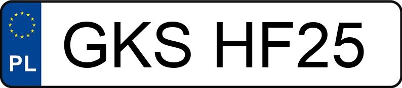 Numer rejestracyjny GKS HF25 posiada FORD Fiesta 1.5 EcoBoost MR`17 E6 ST3 - GKSHF25