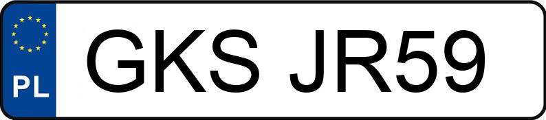 Numer rejestracyjny GKS JR59 posiada OPEL INSIGNIA - GKSJR59