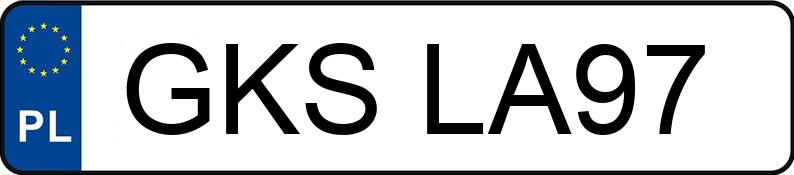 Numer rejestracyjny GKS LA97 posiada BMW 530 - GKSLA97