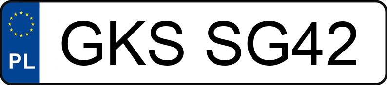 Numer rejestracyjny GKS SG42 posiada KIA Cee d 1.6 CRDi MR`12 E5 M - GKSSG42