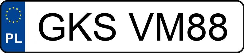 Numer rejestracyjny GKS VM88 posiada MERCEDES-BENZ CLS 350 CDI MR`11 E5 218 BlueEFFICIENCY 4Matic - GKSVM88