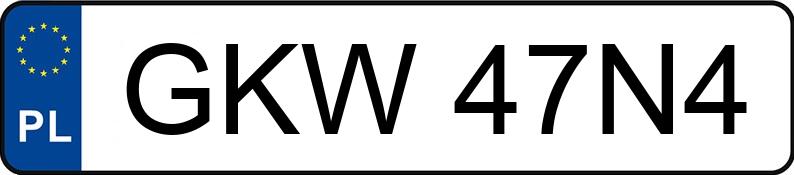 Numer rejestracyjny GKW 47N4 posiada VOLKSWAGEN TRANSPORTER - GKW47N4 Numer rejestracyjny GKW 47N4 posiada VOLKSWAGEN TRANSPORTER - GKW47N4