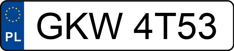 Numer rejestracyjny GKW 4T53 posiada MERCEDES-BENZ CLS 350 - GKW4T53 Numer rejestracyjny GKW 4T53 posiada MERCEDES-BENZ CLS 350 - GKW4T53