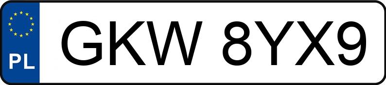 Numer rejestracyjny GKW 8YX9 posiada VOLKSWAGEN PASSAT 1.9 TDI - GKW8YX9 Numer rejestracyjny GKW 8YX9 posiada VOLKSWAGEN PASSAT 1.9 TDI - GKW8YX9