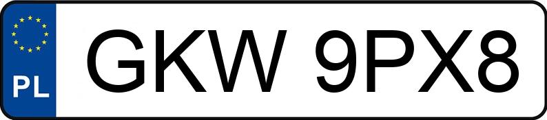 Numer rejestracyjny GKW 9PX8 posiada VOLKSWAGEN PASSAT 2.0 TDI - GKW9PX8