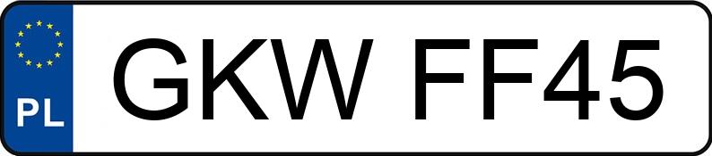 Numer rejestracyjny GKW FF45 posiada MERCEDES-BENZ C 180 - GKWFF45 Numer rejestracyjny GKW FF45 posiada MERCEDES-BENZ C 180 - GKWFF45