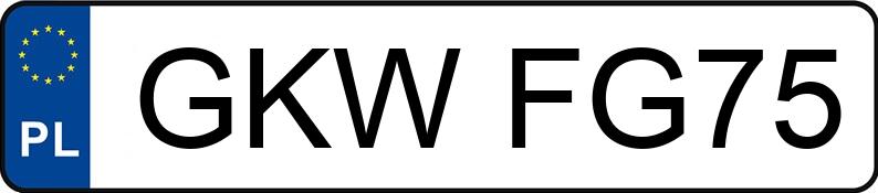 Numer rejestracyjny GKW FG75 posiada VOLKSWAGEN T-CROSS - GKWFG75 Numer rejestracyjny GKW FG75 posiada VOLKSWAGEN T-CROSS - GKWFG75