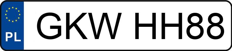 Numer rejestracyjny GKW HH88 posiada SEAT Leon 1.4 TSI MR`13 E5 5F Style S&S - GKWHH88