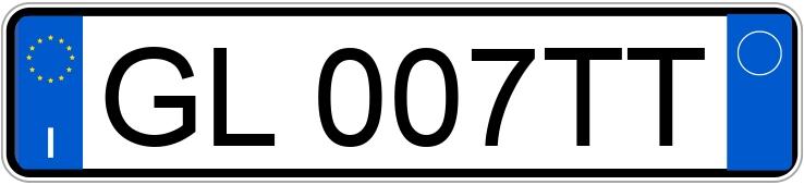Numer rejestracyjny GL007TT posiada PEUGEOT 3008