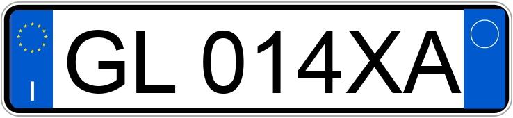 Numer rejestracyjny GL014XA posiada AUDI A4 5a serie