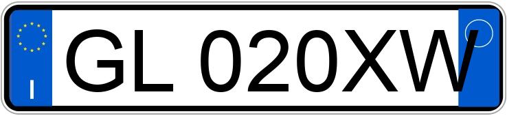 Numer rejestracyjny GL020XW posiada MG Marvel R