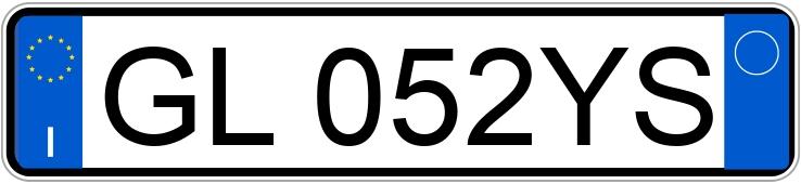 Numer rejestracyjny GL052YS posiada KIA Sportage 5a serie