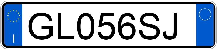 Numer rejestracyjny GL056SJ posiada HONDA CR-V 3a serie 07-10