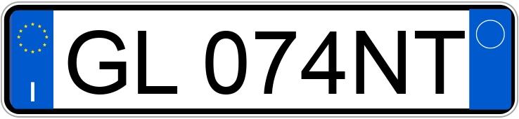 Numer rejestracyjny GL074NT posiada AUDI Q2