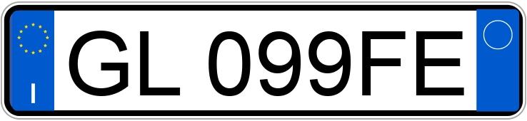 Numer rejestracyjny GL099FE posiada FORD EcoSport