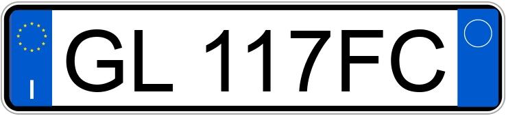 Numer rejestracyjny GL117FC posiada AUDI A5 2a serie