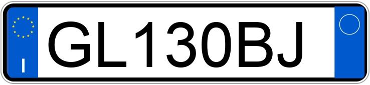 Numer rejestracyjny GL130BJ posiada FIAT Panda 3a serie