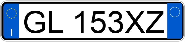 Numer rejestracyjny GL153XZ posiada MITSUBISHI Space Star 2a serie