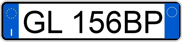 Numer rejestracyjny GL156BP posiada LAND ROVER RR Evoque 2a serie