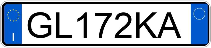 Numer rejestracyjny GL172KA posiada TESLA Model Y Numer rejestracyjny GL172KA posiada TESLA Model Y