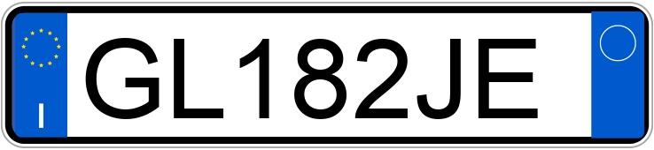 Numer rejestracyjny GL182JE posiada MERCEDES GLA