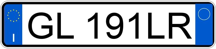 Numer rejestracyjny GL191LR posiada AUDI A6 5a serie