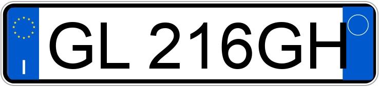 Numer rejestracyjny GL216GH posiada AUDI A4 5a serie