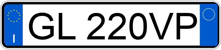 Numer rejestracyjny GL220VP posiada ALFA ROMEO Stelvio