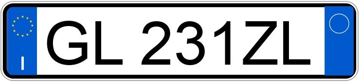 Numer rejestracyjny GL231ZL posiada FIAT Panda 3a serie Numer rejestracyjny GL231ZL posiada FIAT Panda 3a serie