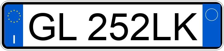 Numer rejestracyjny GL252LK posiada HYUNDAI ix35